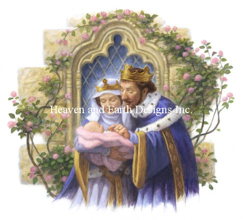 The Queen King And Briar Rose - Click Image to Close